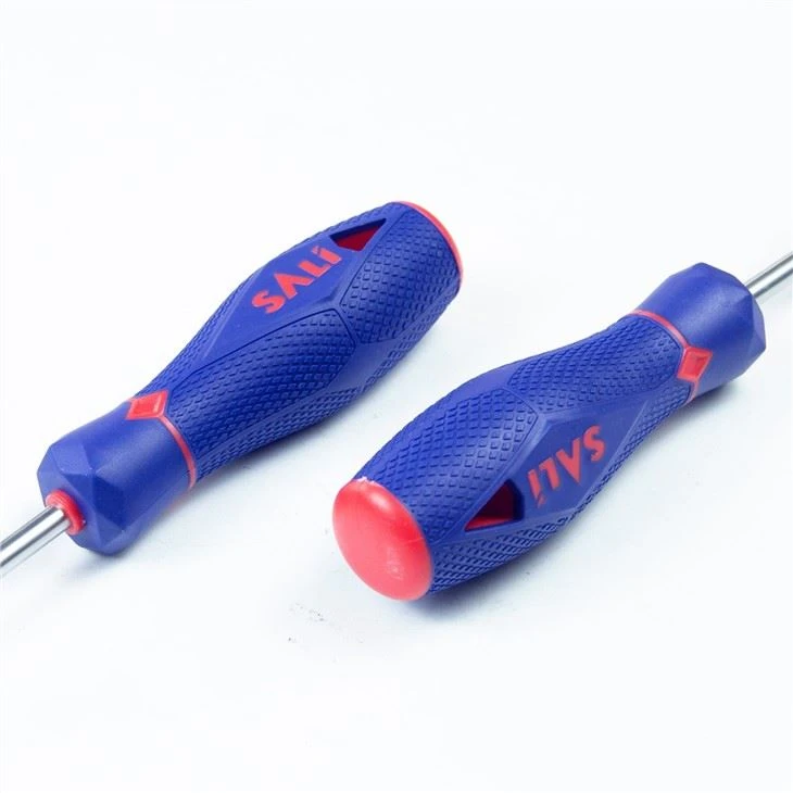 SALI Tools 6 Pcs Screwdriver Set, Magnetic Screwdriver Set Commercial Grade Phillips & Slotted Comfort Grip Screw Drivers
