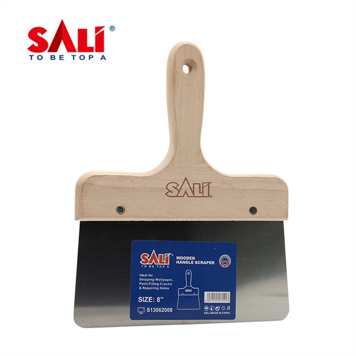 SALI Wooden Handle Scraper And Putty Knife