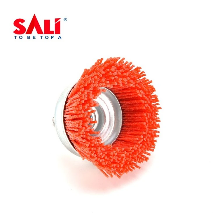 Nylon Wire Cup Brush With Shank
